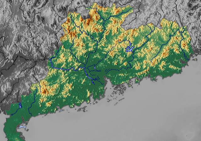 广东省的土地面积与地理特征概述